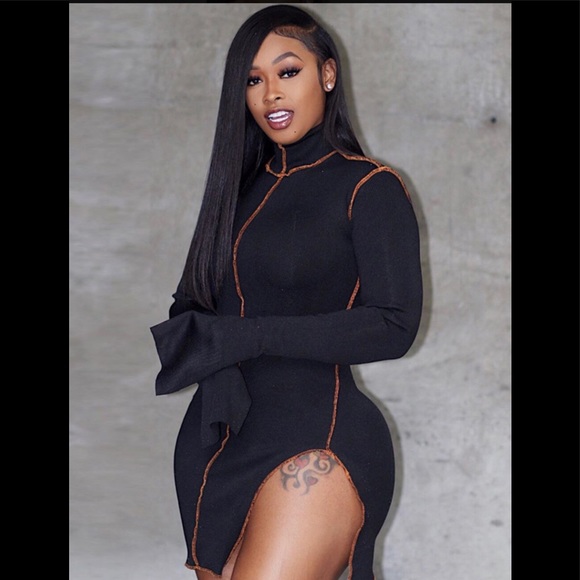 Fitted Sexy Dress **SOLD** - Picture 2 of 3